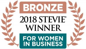 Bronze Stevie Award 2018